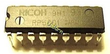 2pcs RICOH RP5C01 DIP18 REAL-TIME CLOCK WITH INTERNAL RAM RH