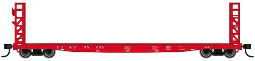 Walthers Mainline 910-5908 HO 53' GSC Mampara Flatcar Chicago Burlington Quincy | Zustand: New