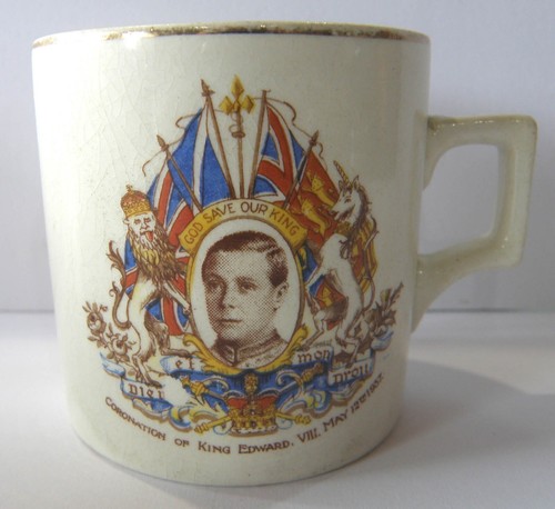 Coronation of King Edward VIII Souvenir Mugs x 3 May 1937. - Picture 16 of 21
