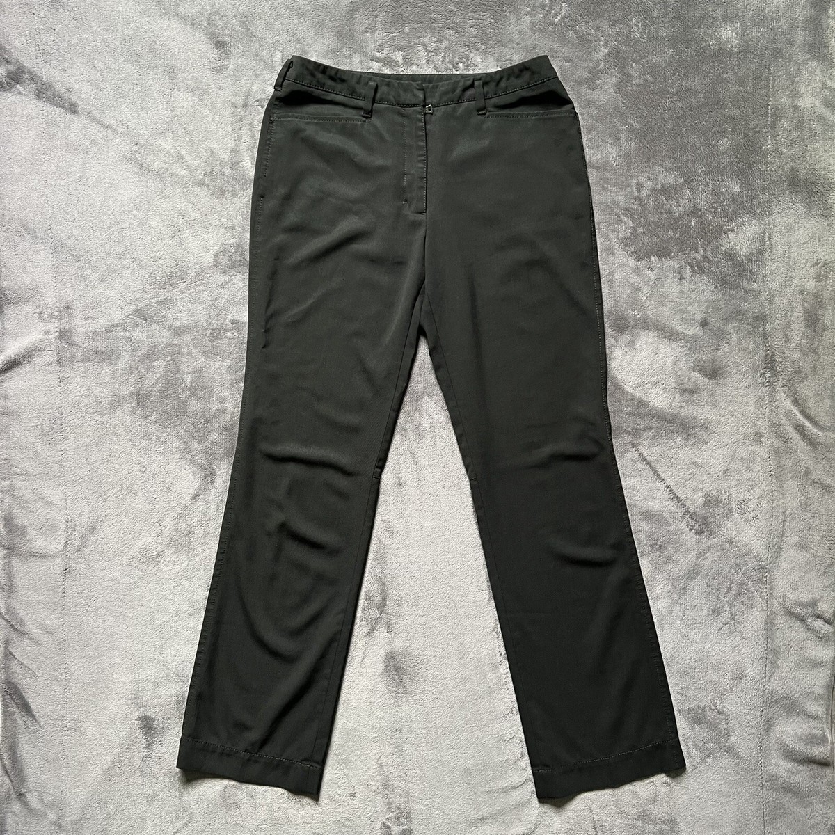 Vintage 90's Prada Linea Rossa Trouser Pants - Olive Made In Vintage 90's Prada Linea Rossa Trouser Pants - Olive Made In
