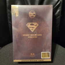 McFarlane DC Multiverse Superman Unchained Armor Patina Gold Label Figure  10000