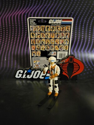 1987 Gi Joe 8 Golobulus Figure V1 Cobra-La Leader Complete Hasbro