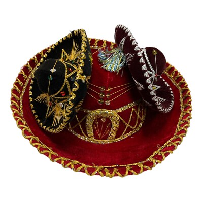 Sombrero Selene Set Authentic Made in Mexico Adult Sombrero Child  Sombrero