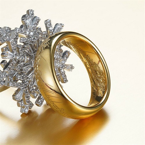 Lord of the Rings The One Ring Tungsten Jewelry Collection Best Gift - Picture 5 of 8
