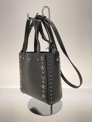 JIMMY CHOO Handbag PEGASI S TOTE UUF LEATHER Black Used | eBay JIMMY CHOO Handbag PEGASI S TOTE UUF LEATHER Black Used | eBay