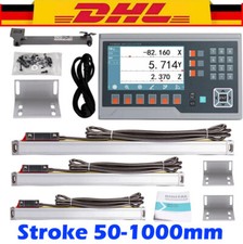 3/4/5 Achsen Digitalanzeige DRO 5µm TTL lineare Skala Scale Fräsdrehmaschine CNC