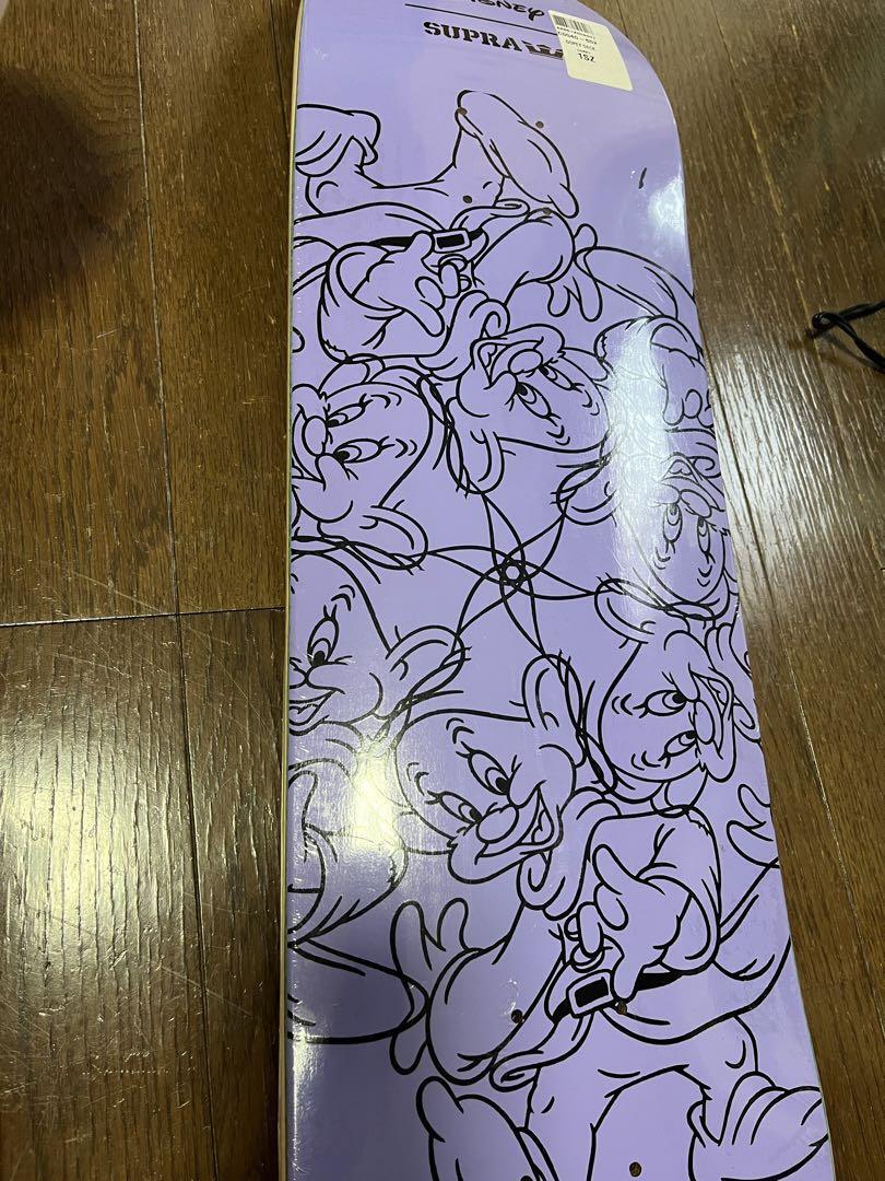 Supra × Disney Snow whiteスケートボードデッキ SUPRA × DISNEY x