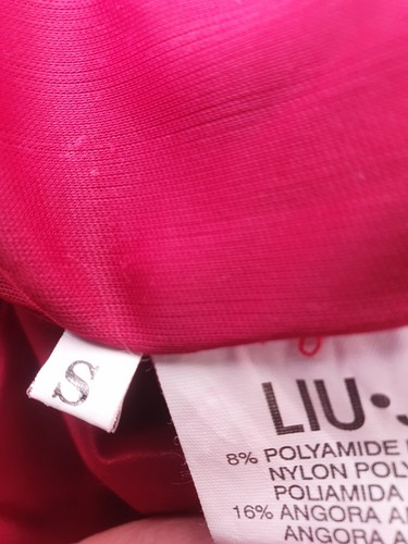 Liu-Jo Cardigan Maglioncino Rosso Fucsia Taglia S/IT 40 Donna - Foto 18 di 20