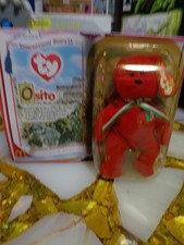 McDonald  s Ty Beanie Baby Osito Bear New Sealed 2000 Mexico Retired RARE 