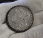 1891 CC US Morgan Silver Dollar $1 VF (Cleaned)