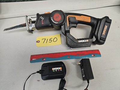 WORX WX550L 20V Power Share Axis Cordless Reciprocating & Jig Saw