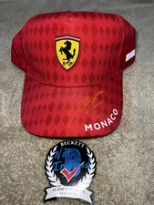 Charles Leclerc Signed Ferrari Racing Hat Puma Star Driver Monaco GP Beckett
