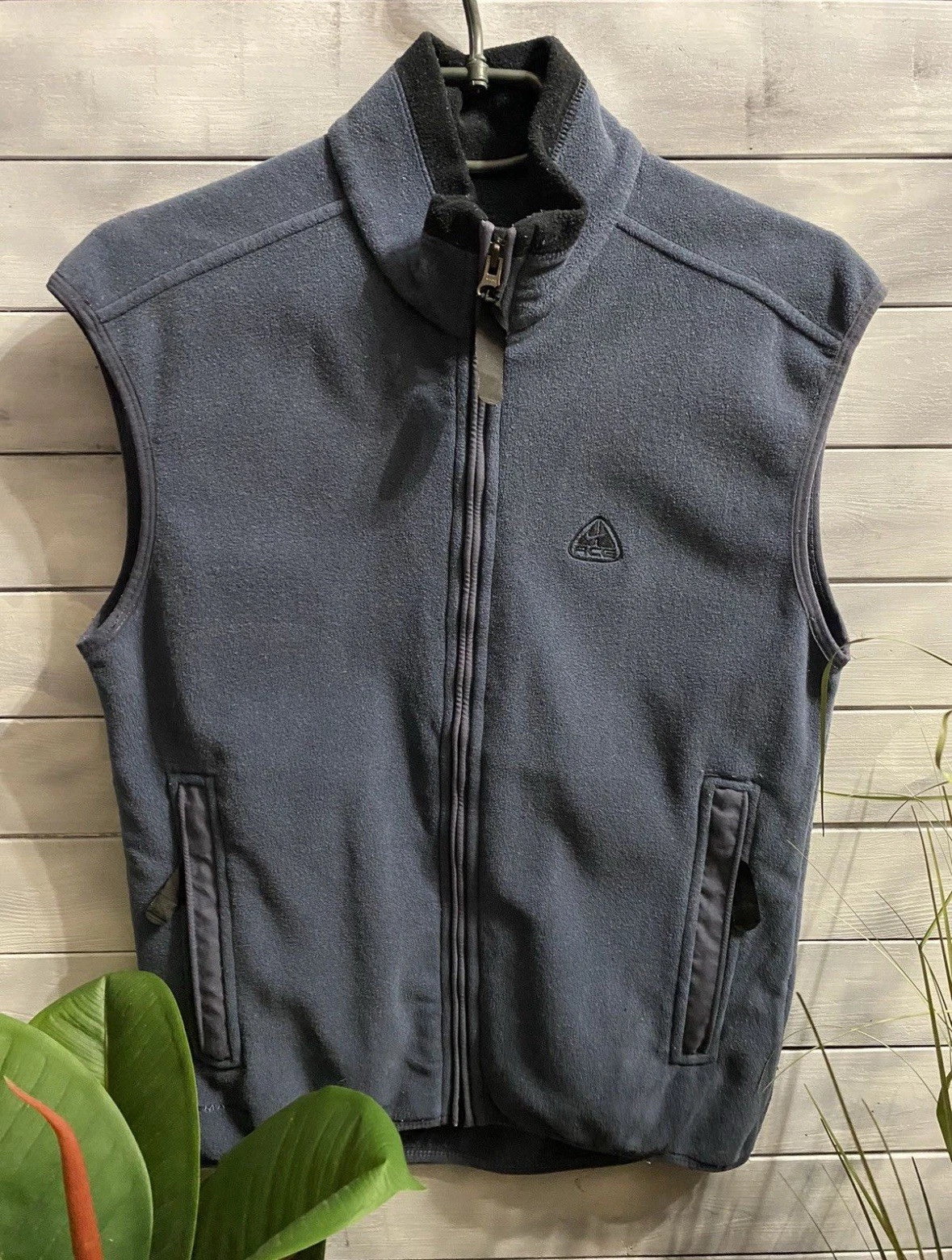 Rare Vintage Fleece Vest Nike ACG Therma-Fit 2 Outdoor Style