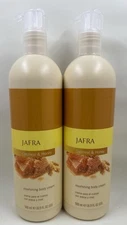 JAFRA Oatmeal & Honey Avena y Miel Nourishing Body Cream  16.9 Oz Set Of 2