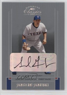 2005 Donruss Classics Silver Significant Signatures Adrian Gonzalez Auto 11b4