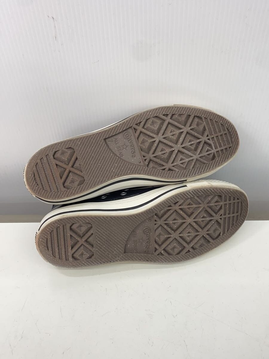 Converse High Cut Sneakers 25.5Cm Blk Leather 1Sd418 LlP02 thumbnail 4