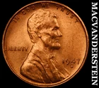 1947-S Lincoln Wheat Cent- Red- Choice Gem Brilliant Uncirculated Luster #i8944