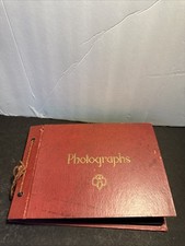 Vintage Greeting Card Scrapbook Album Graduat...
