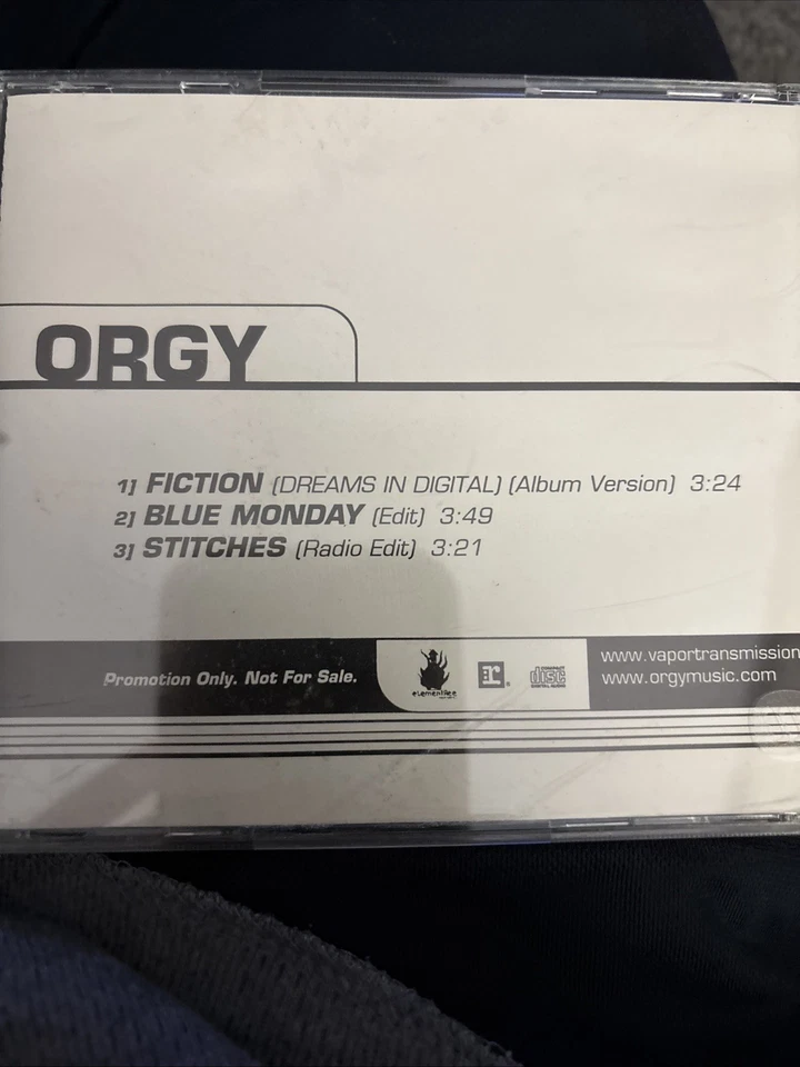Orgy - Rock Block Sampler RARE promo CD w/ edits '00 - Image 2 of 2