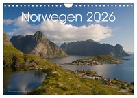 Norwegen (Wandkalender 2026 Din A4 Quer), Calvendo Monatskalender