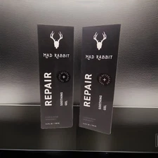 Mad Rabbit Tattoo Repair Soothing Gel Aftercare, 3.4oz NEW ( 2-Pack)- Sealed