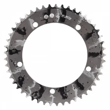 Origin8 Splat Track 49T 144mm Aluminum Chainring - CNC Machined, Unique
