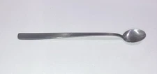 Gense Sweden FACETTE Satin 18/8 Stainless Steel Iced Tea Spoon 7.5”