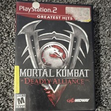 Midway Mortal Kombat Deadly Alliance Greatest Hits PS2 M NTSC-U/C Complete CIB