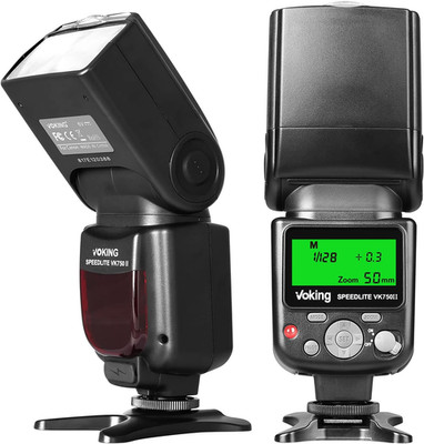 VK750II TTL Camera Flash Speedlite with LCD Screen Compatible with Canon EOS 60D