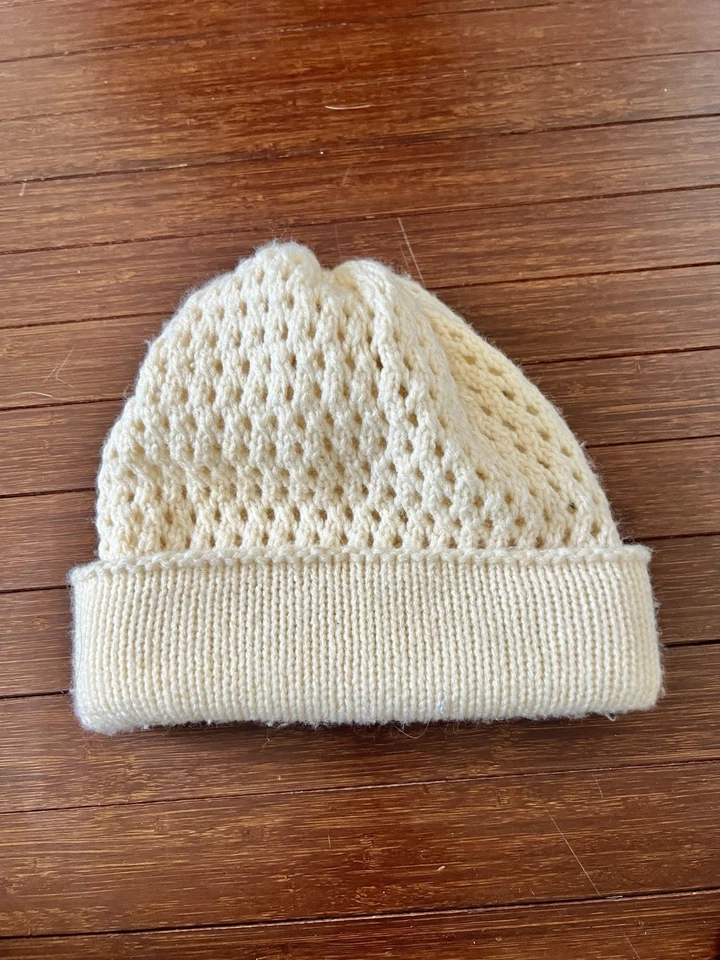 The North Face Shinsky Beanie in a cream One Size Fits All - Image 2 of 3