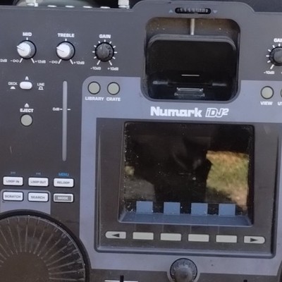MINT ...NUMARK iDJ2 DJ Mixer For iPod /Laptop--Mobile DJ -HARD CASE &  much MORE