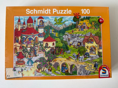 Schmidt Puzzle ''Im Land der Märchen'' 100 Teile, ab 6 Jahre, No. 56311