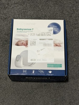 New Open Box   BabySense 7 The Original Non-Contact Movement Baby Monitor White