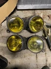 USED Euro French spec yellow headlights BMW E24 630 633 635 E3 E9 E12 Mercedes
