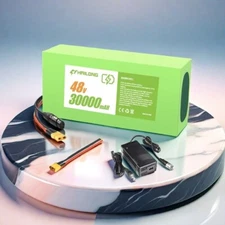 H HAILONG 48V 30Ah Battery lithium Battery for 200W-1500W Ebike Electric Bicycle