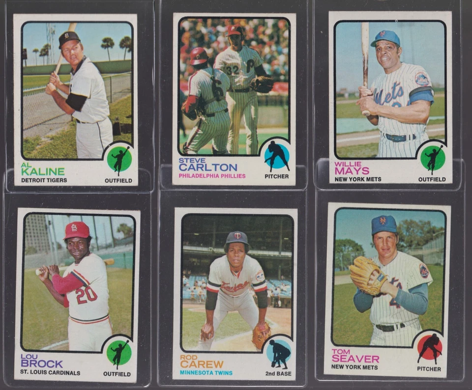 1973 Topps бейсбол полный комплект (660) - Майк Шмидт новичок - 250🔥⚾🔥 - Изображение 4 из 4