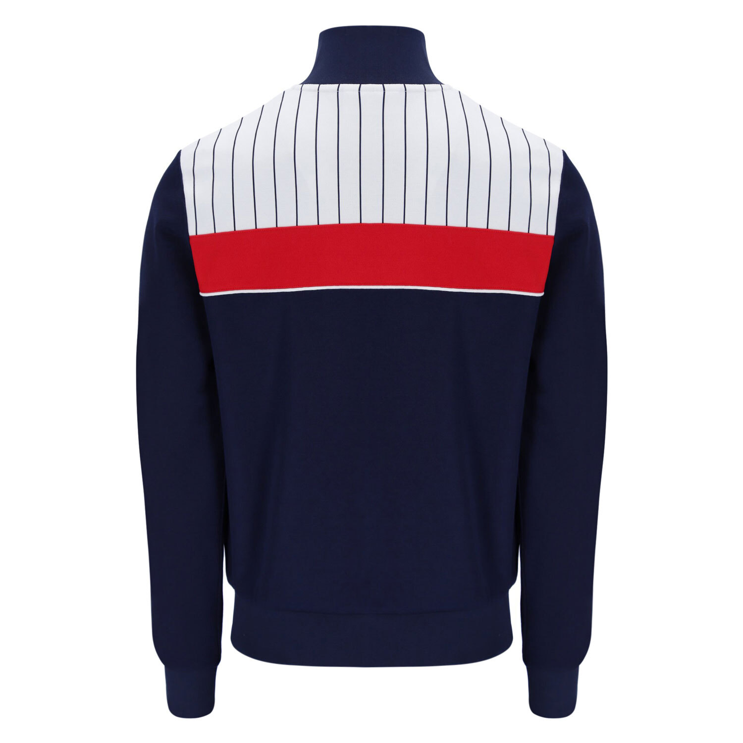 FILA Giacca da Uomo Retro Eccellente Track con Pannello a Righe