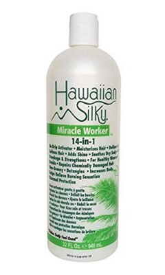 Hawaiian Silky, Miracle Worker 14-in-1, Leave in Conditioner, 32 oz (1 pc)