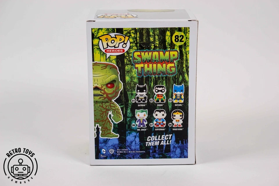 Funko Pop! Heroes Swamp Thing #82 Vinyl Figure PX Previews Exclusive - Flocked - Bild 3 von 4