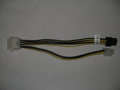 EPS Mainboard Strom Adapter 8-polig auf 4-polig & PCI-E