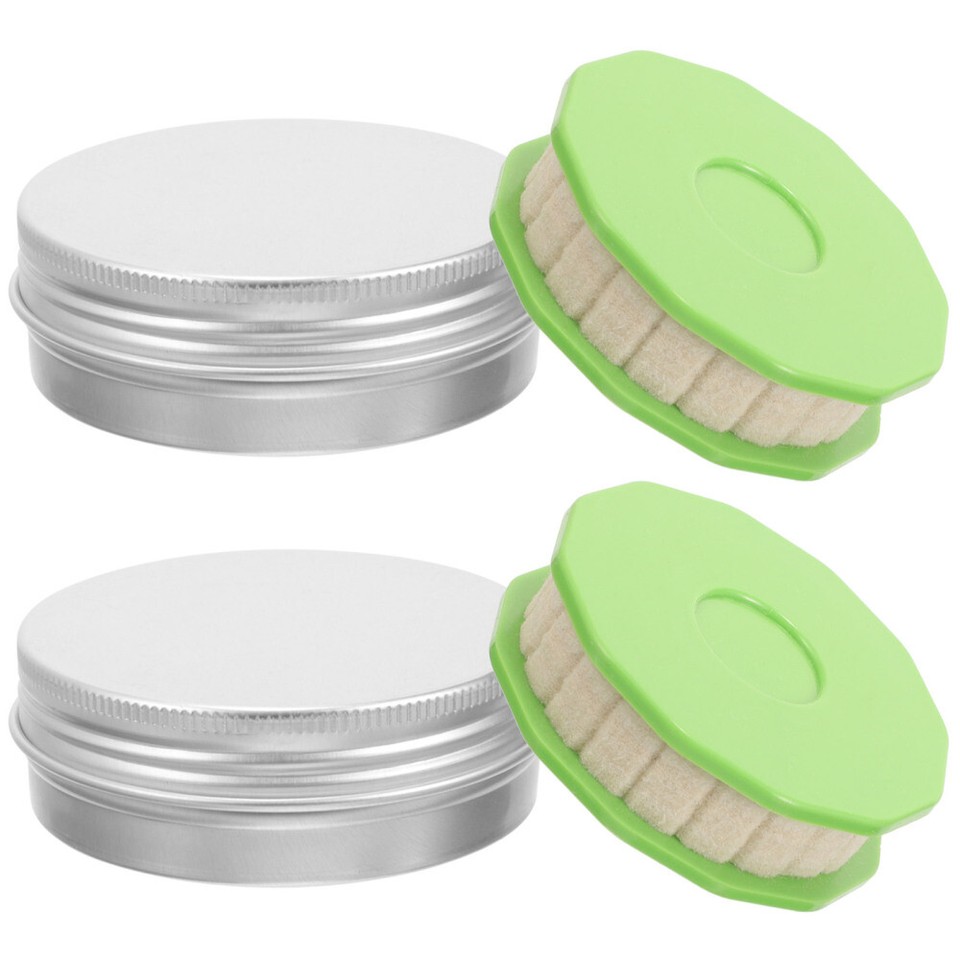 2 Pcs Wheel Gear Chain Lubricator for Oil Sprays Bike Oiler Roller