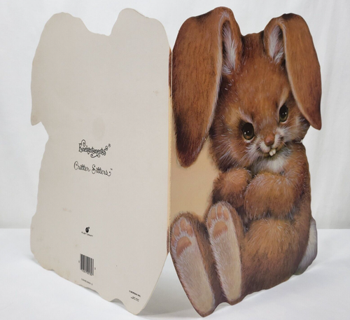Enchantments Critter Sitters Bunny Rabbit Card Large 13" Vintage Birthday Used - Picture 15 of 16