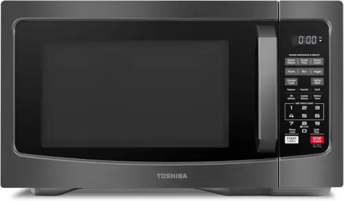 TOSHIBA EM131A5C-BS Countertop Microwave Ovens 1.2 Cu Ft, 12.4" Removable
