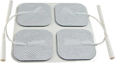FIRST CHOICE Replacement Premium Quality TENS Electrode Pads - 5cm Square