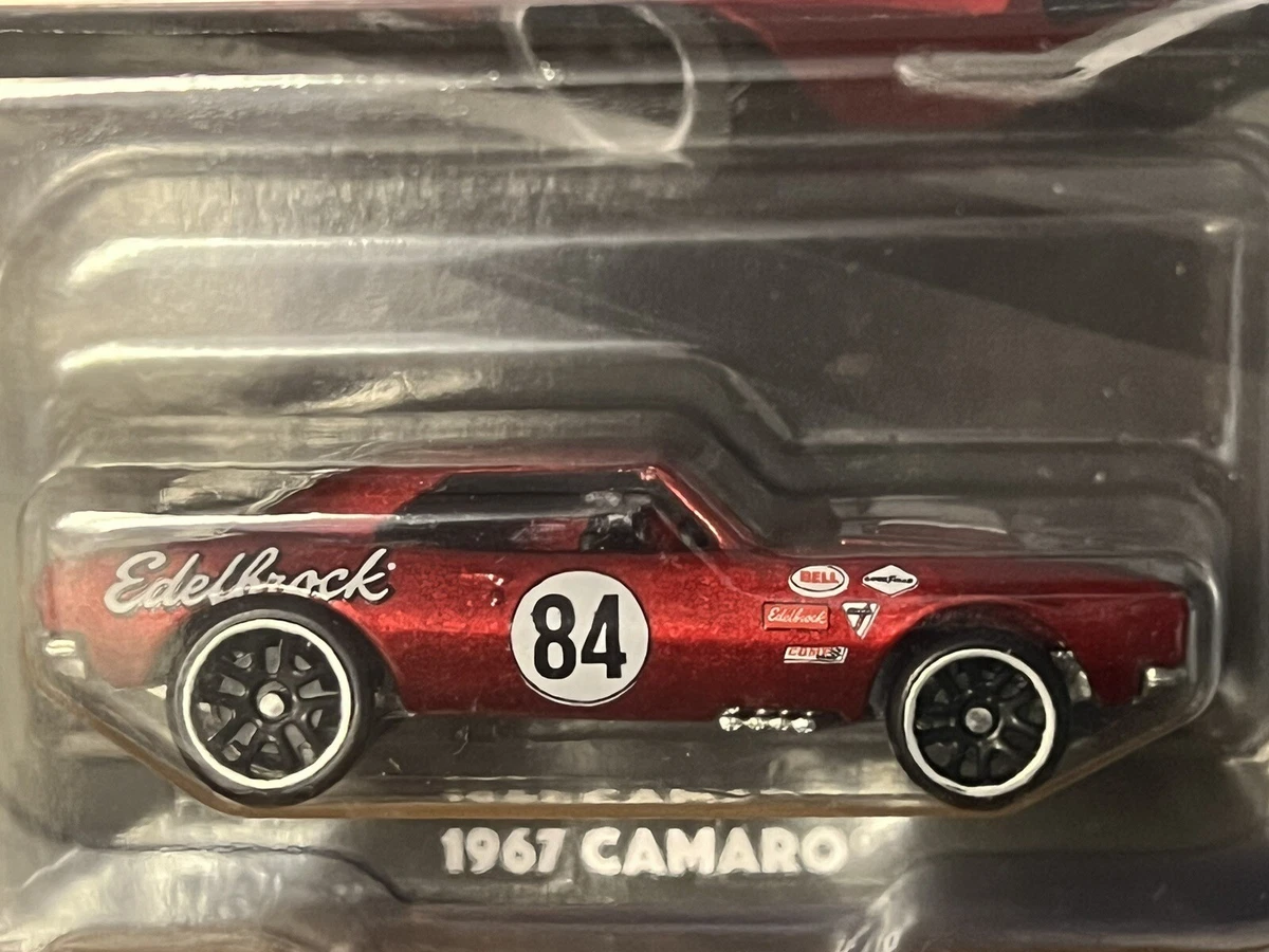 Hot Wheels Vintage Racing Club 1967 Camaro RED CHASE w/ Protector 