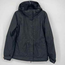 Pulse Snowboard Ski Jacket With Raised Velvet Flowers