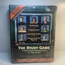 Lessonware The Study Game For High School Students Starter Edit. New Sealed VHS