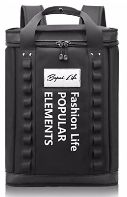 BOPAI 30L Travel Backpack Laptop Lixury Waterproof Black NEW!