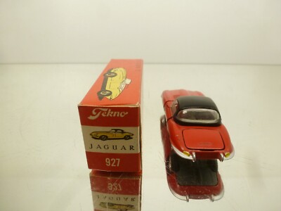 Tekno 927 Jaguar Type E Cabriolet : Miniature De Collection (occasion, état Visible)