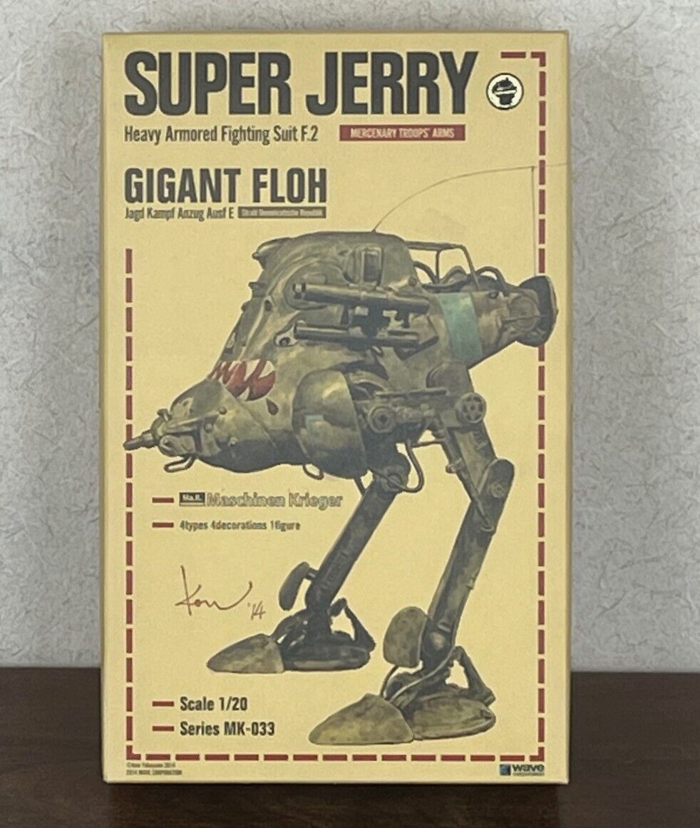Ma.K HAFS F.2 Super Jerry JKAA E Gigant Floh WAVE 1/20 Kit Ma.K HAFS F.2 Super Jerry JKAA E Gigant Floh WAVE 1/20 Kit
